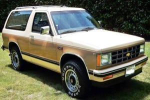 Chevrolet Blazer S10 model