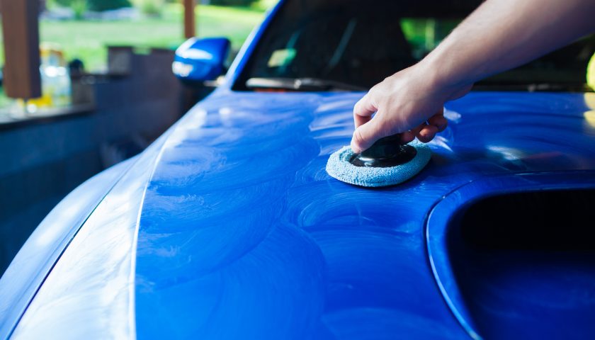 diy car waxing