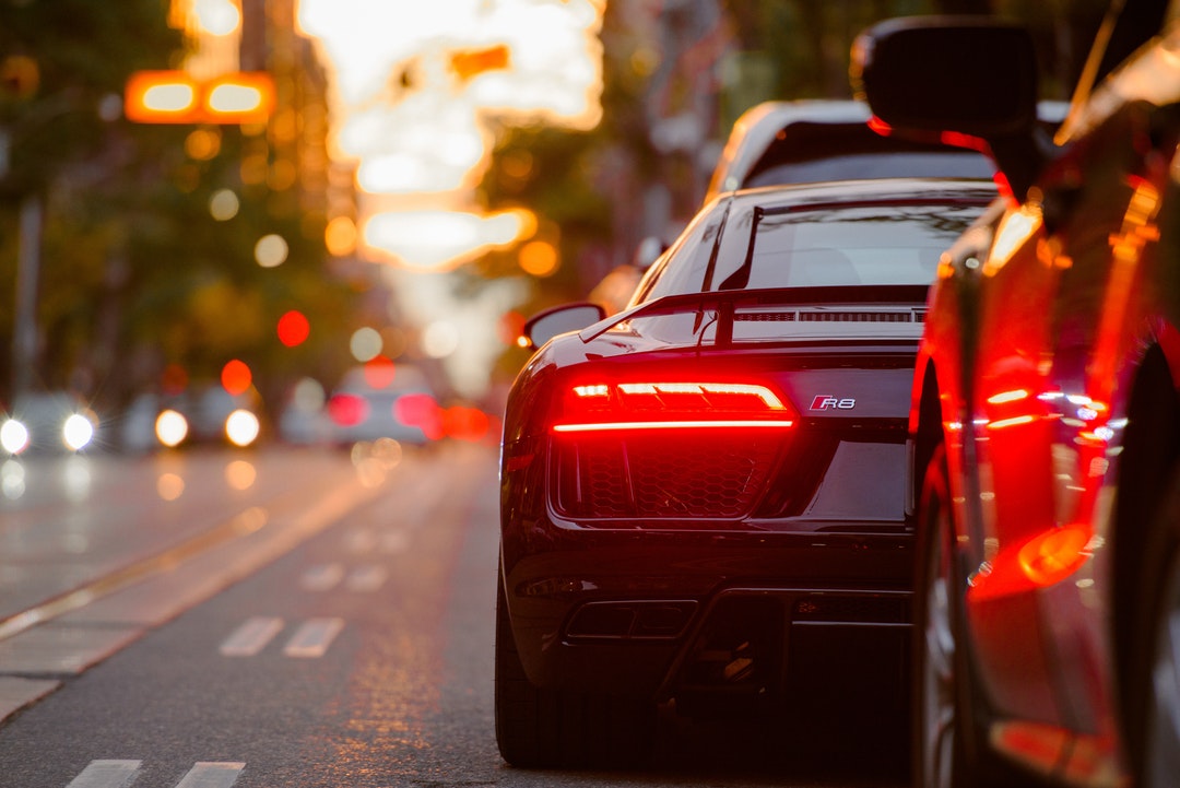 car in traffic