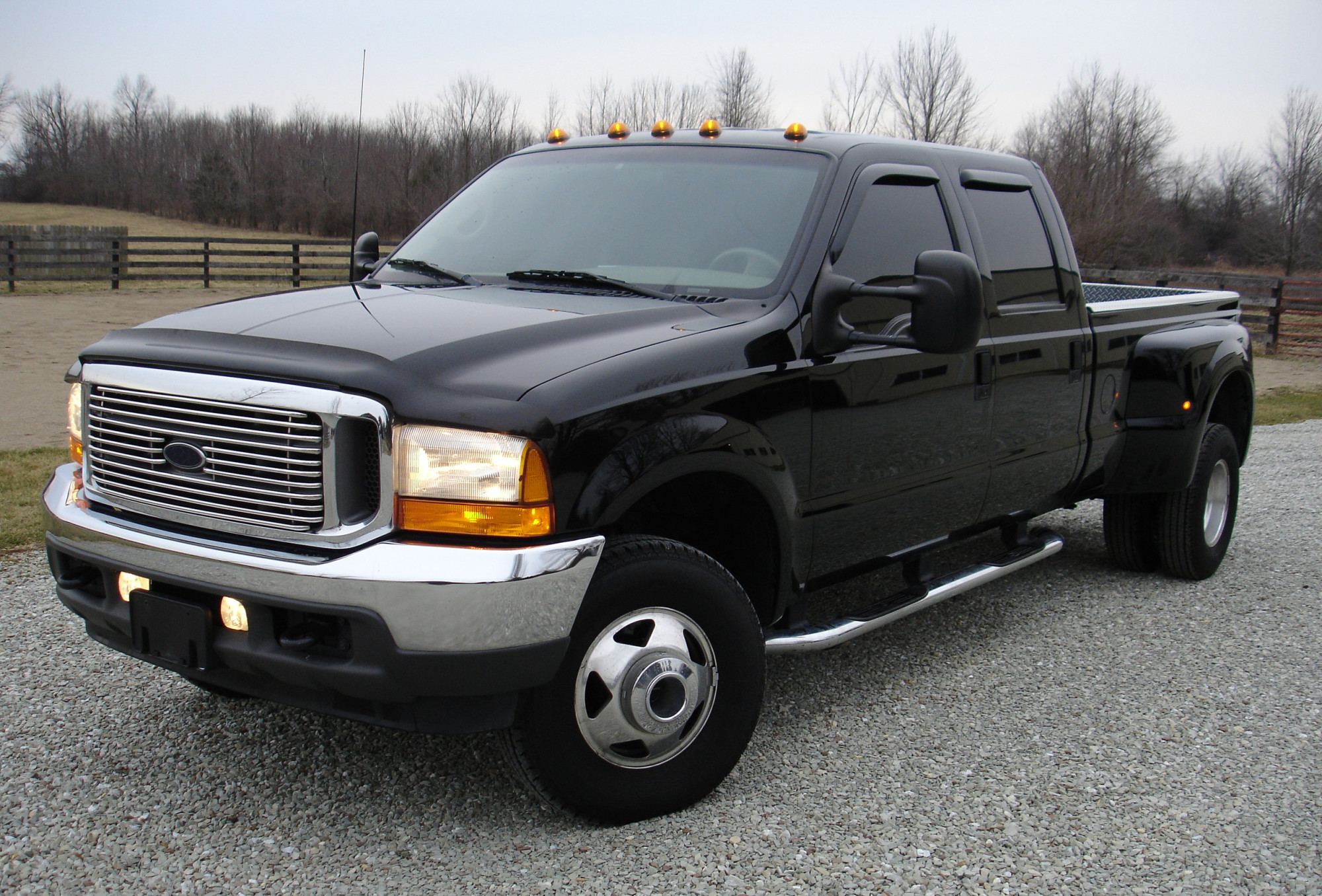 truck in driveway