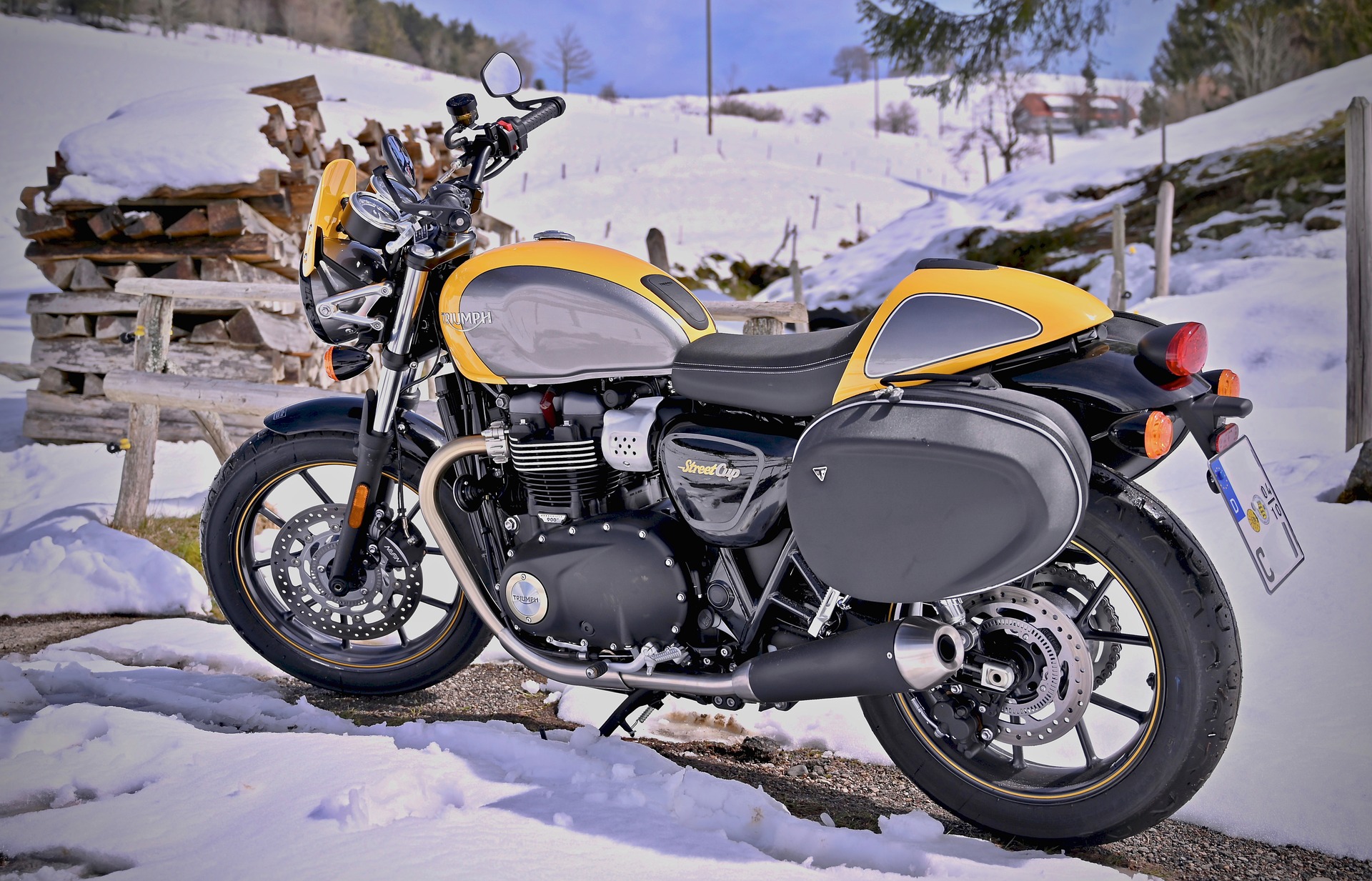 Winter Motorcycle Riding