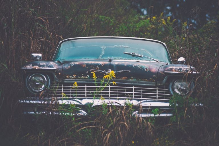 How to Get Rid of an Old Junk Car That’s Been Sitting in Your Driveway